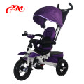 CE jouets en acier cadre bébé transporteur tricycle / nouveau modèle bébé tricycle vélo avec pédale / enfants tricycle bébé poussette 3 roues